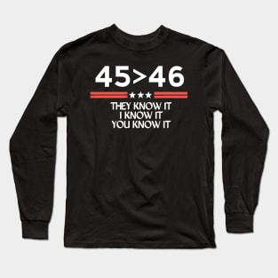 45>46 Long Sleeve T-Shirt